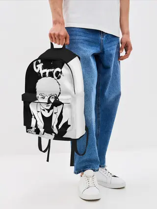 Рюкзак джинсовый / Onizuka oldschool anime