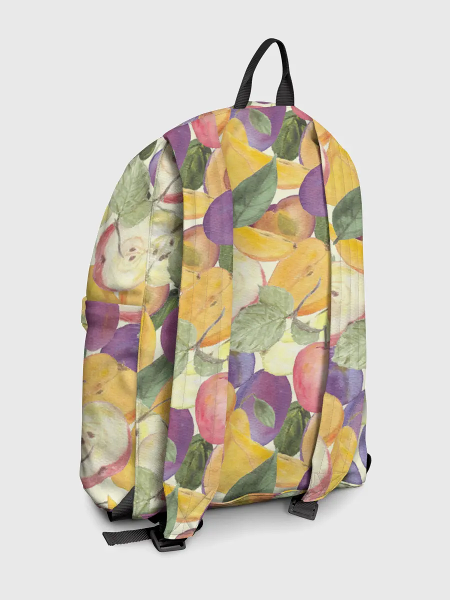 Рюкзак джинсовый / Фрукты. Фруктовый сад