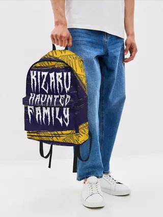 Рюкзак джинсовый / KIZARU / КИЗАРУ