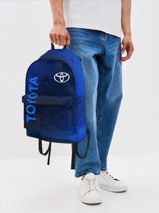Рюкзак джинсовый / TOYOTA / ТОЙОТА