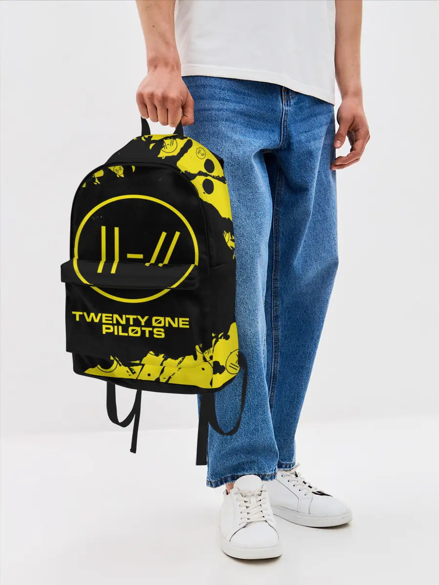 Рюкзак джинсовый / TWENTY ONE PILOTS / 21 PILOTS
