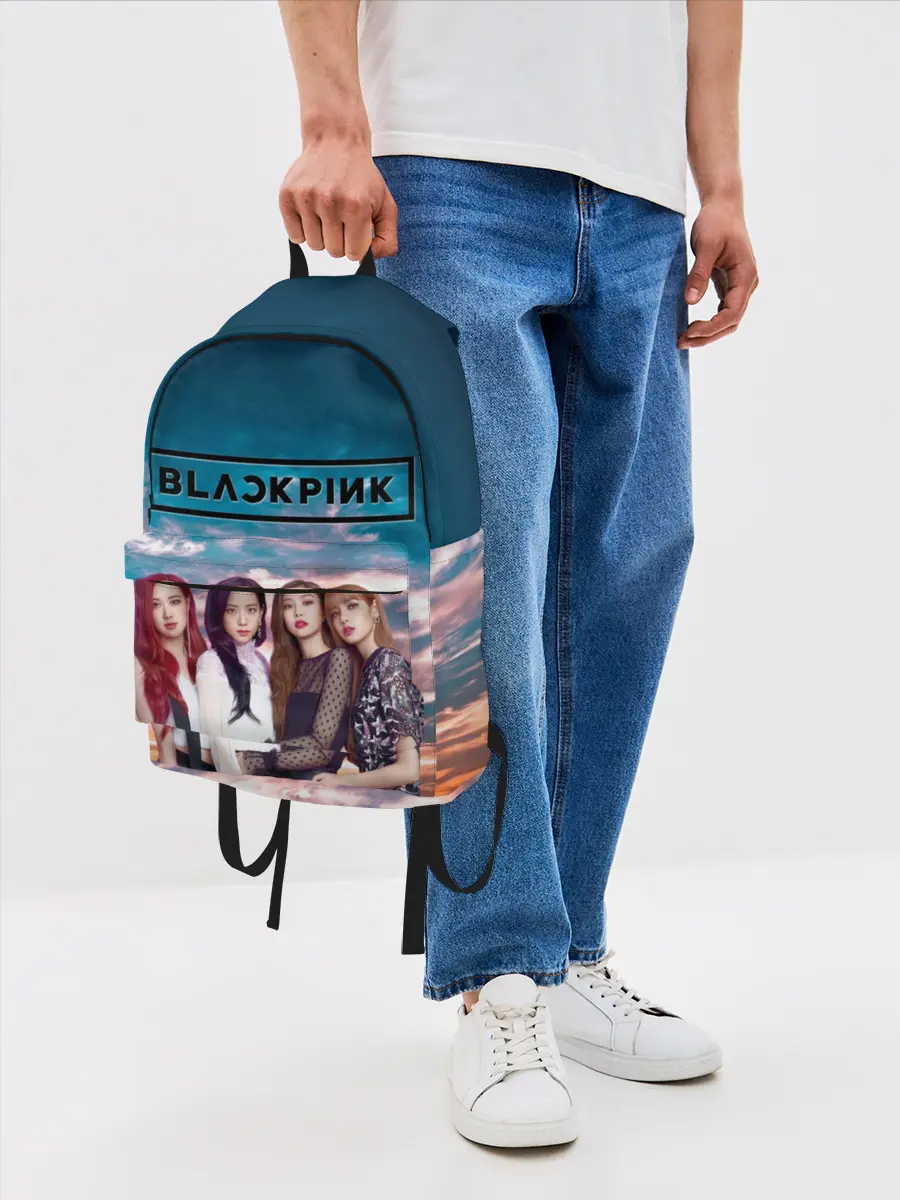 Рюкзак джинсовый / BlackPink