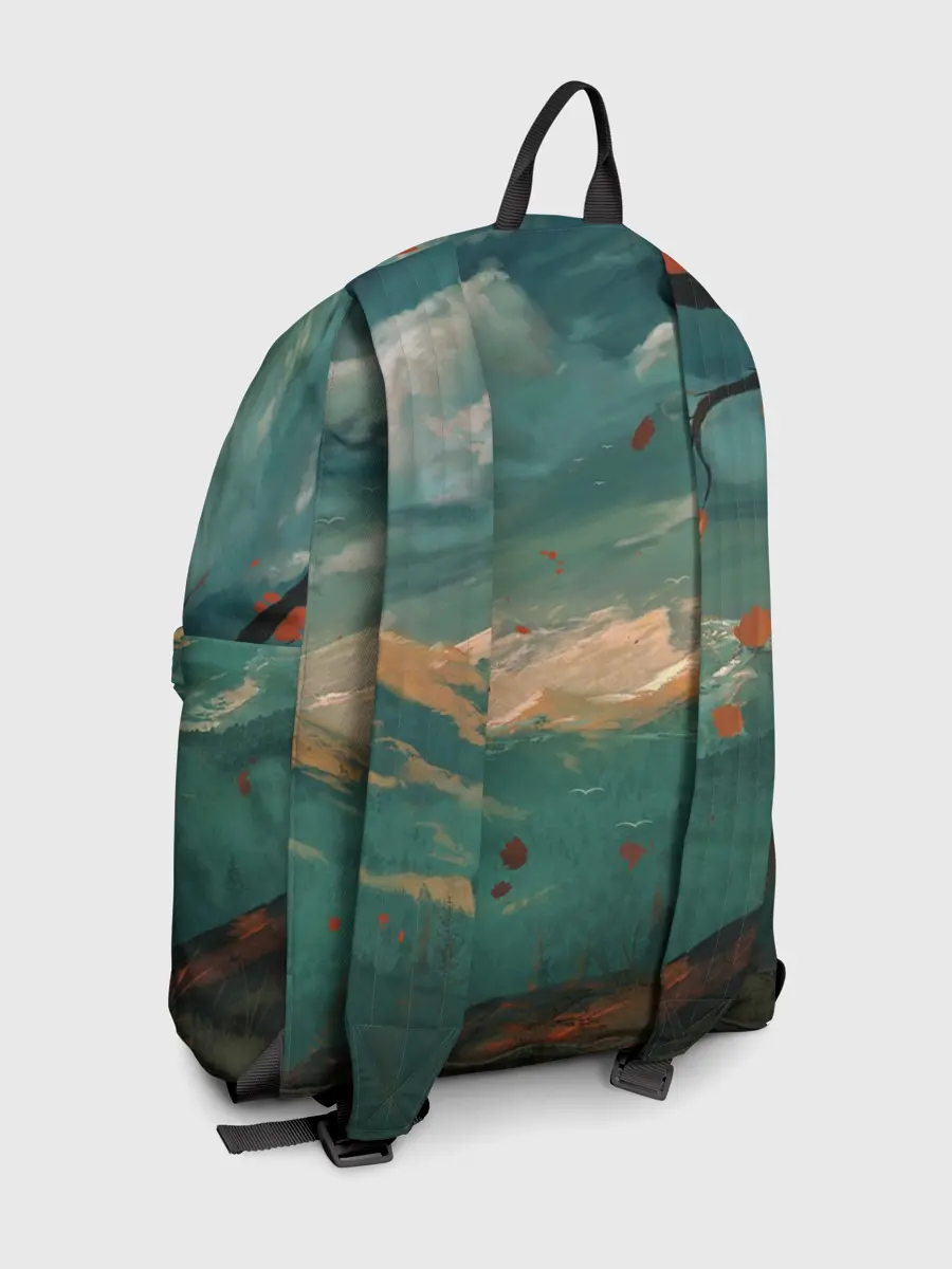 Рюкзак джинсовый / Горы