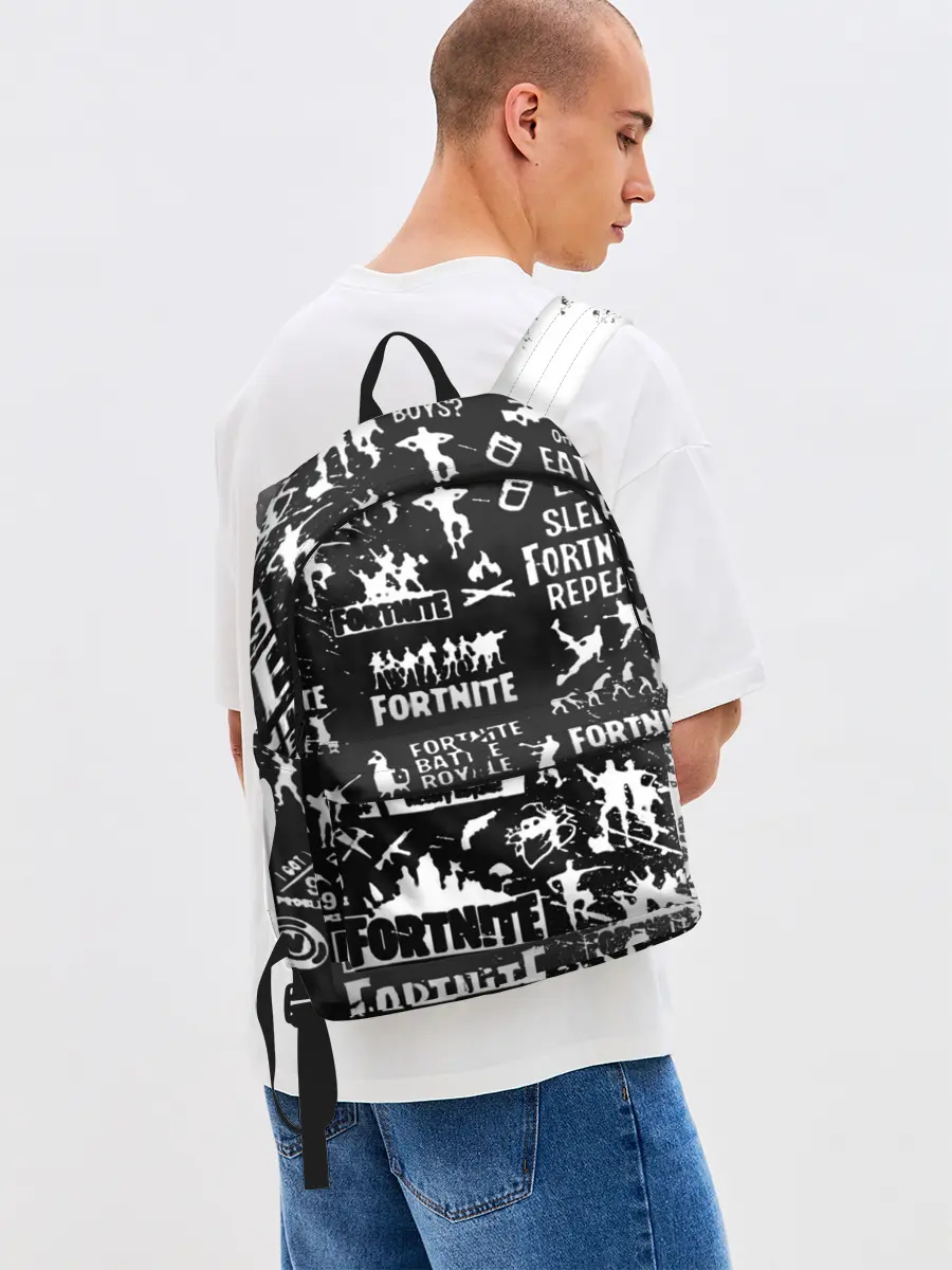 Рюкзак джинсовый / Fortnite.