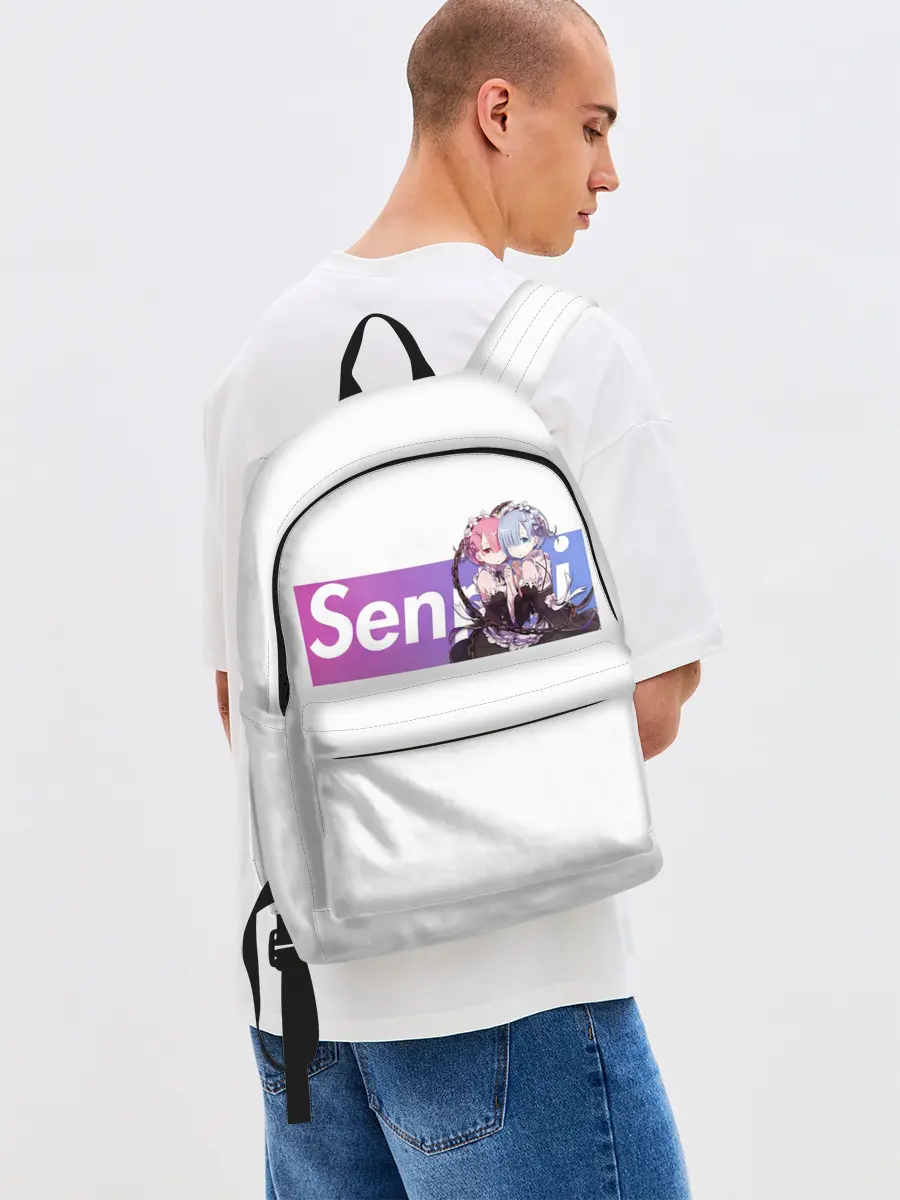 Рюкзак джинсовый / Re:Zero