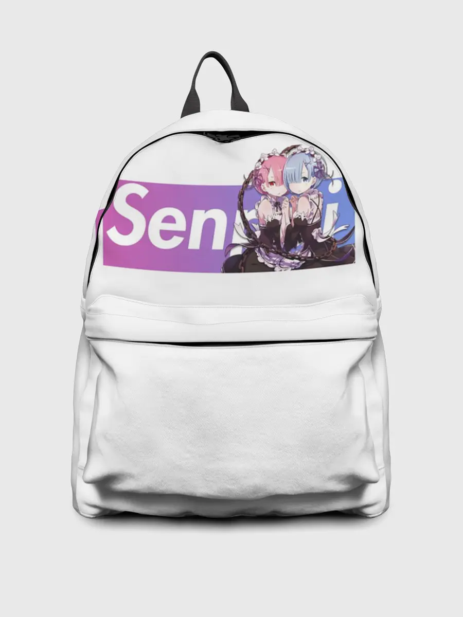 Рюкзак джинсовый / Re:Zero