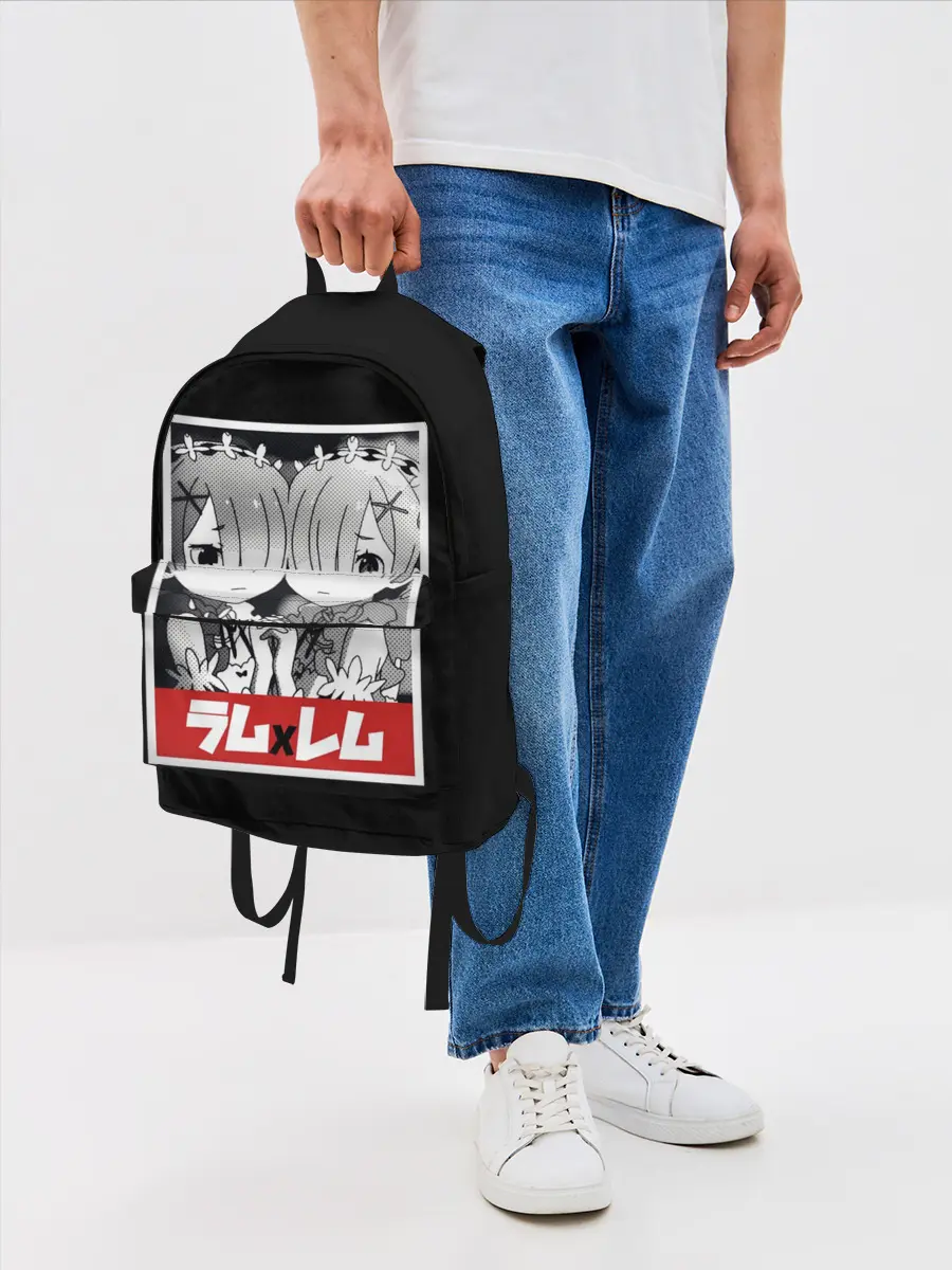 Рюкзак джинсовый / Re:Zero