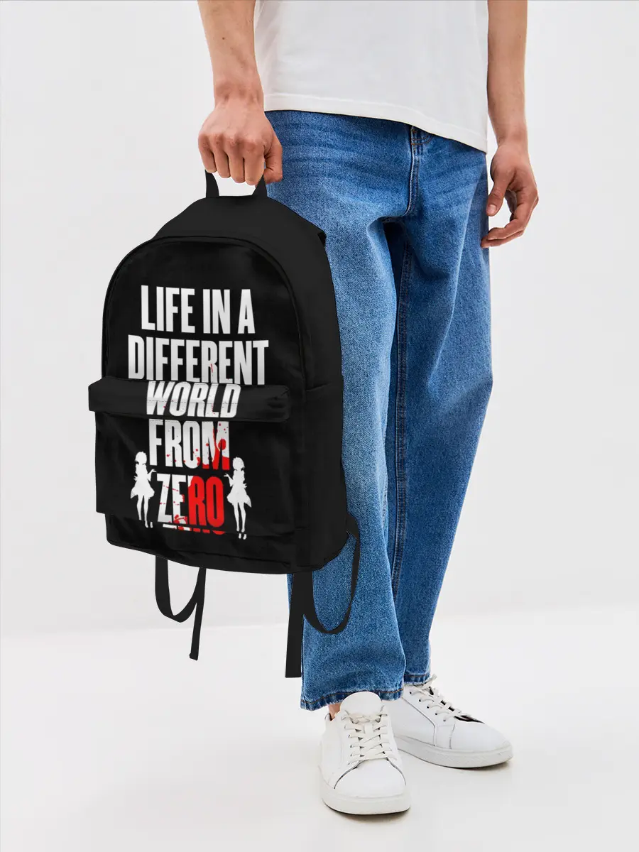 Рюкзак джинсовый / Re:Zero