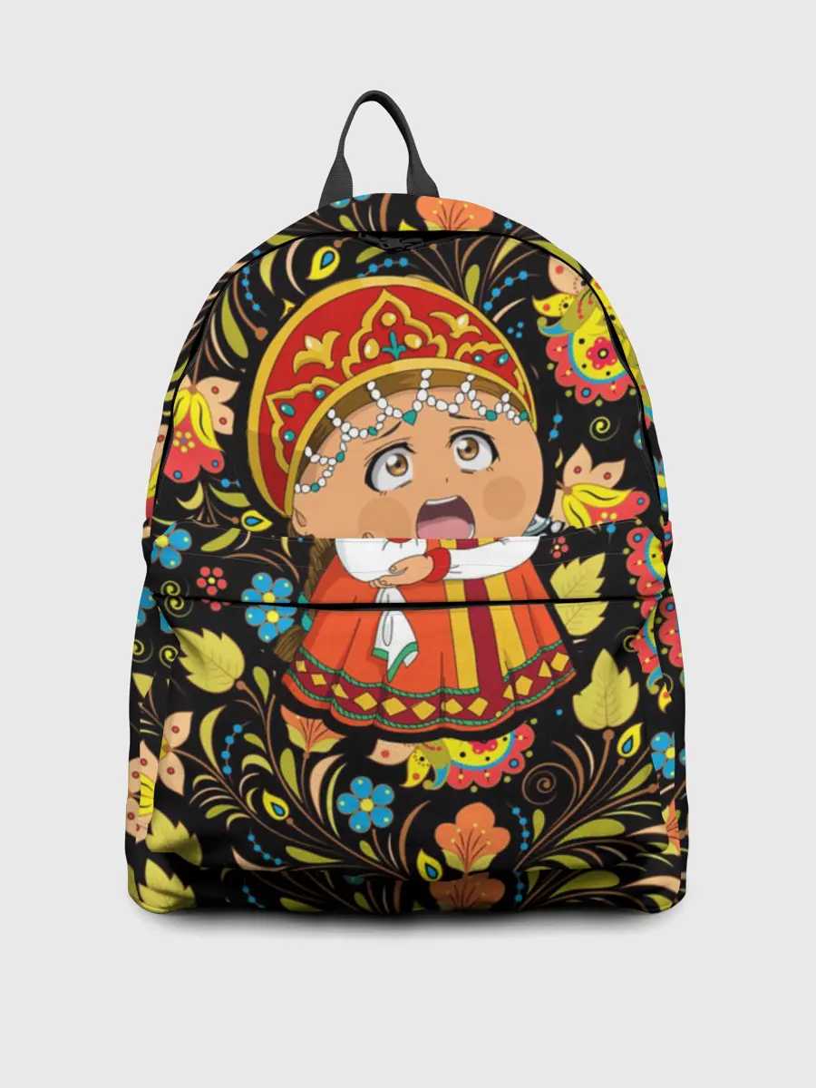 Рюкзак джинсовый / Русская красавица