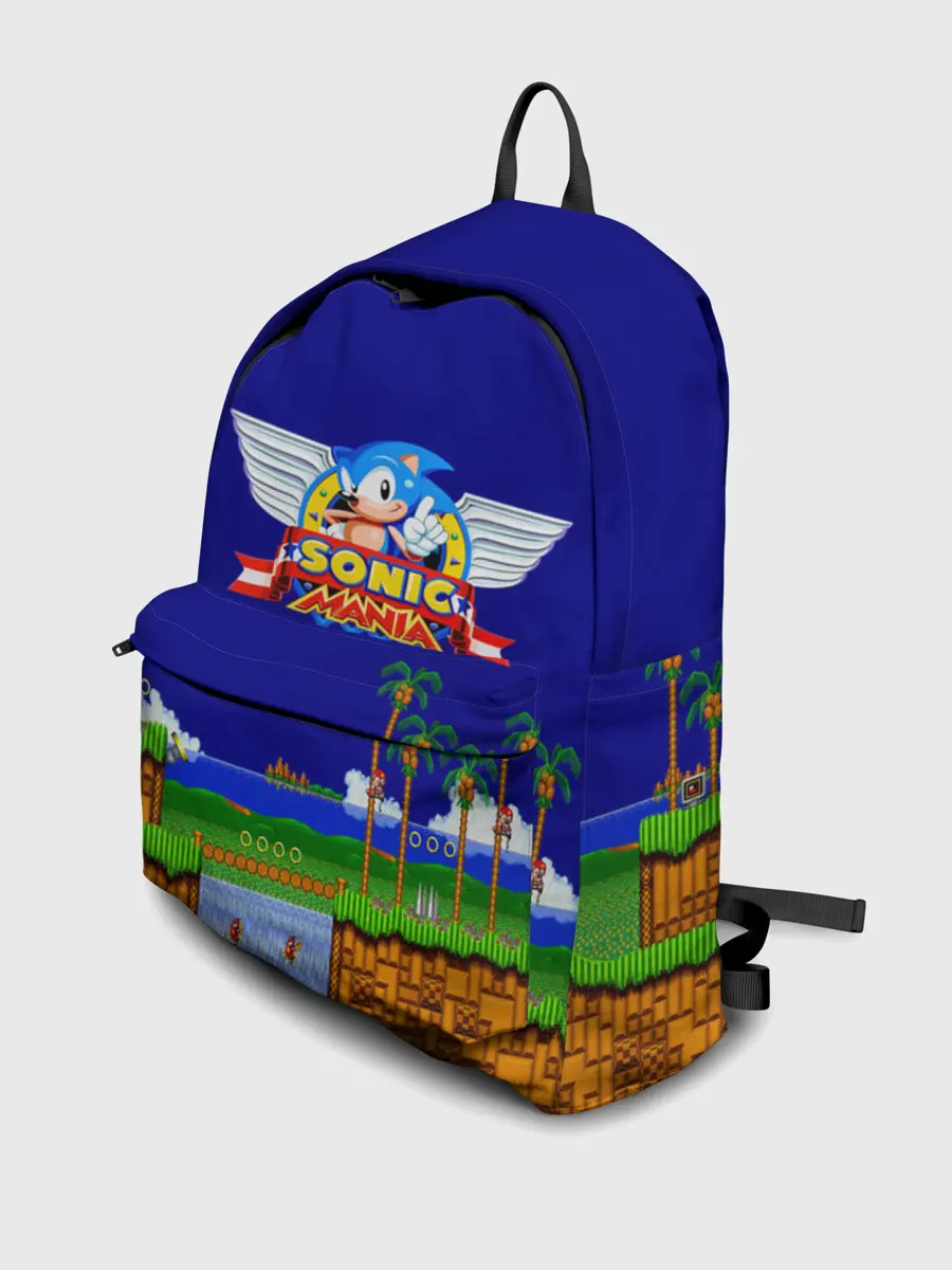 Рюкзак джинсовый / Sonic.