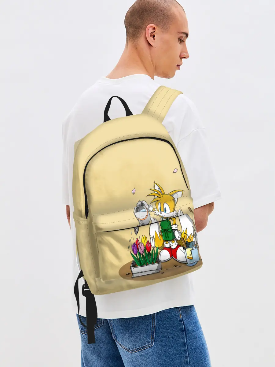 Рюкзак джинсовый / Sonic.