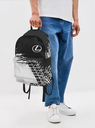 Рюкзак джинсовый / LEXUS / ЛЕКСУС