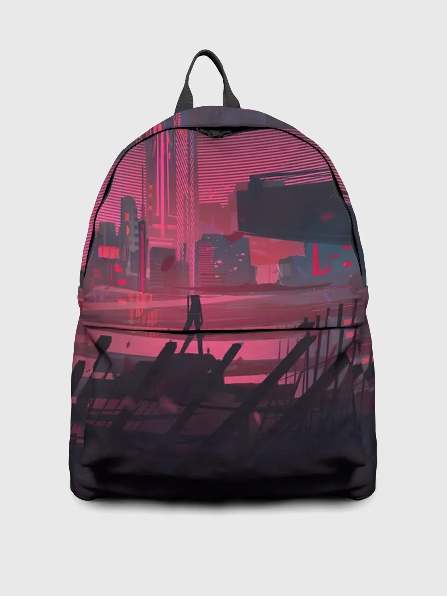 Рюкзак джинсовый / Город Будущего