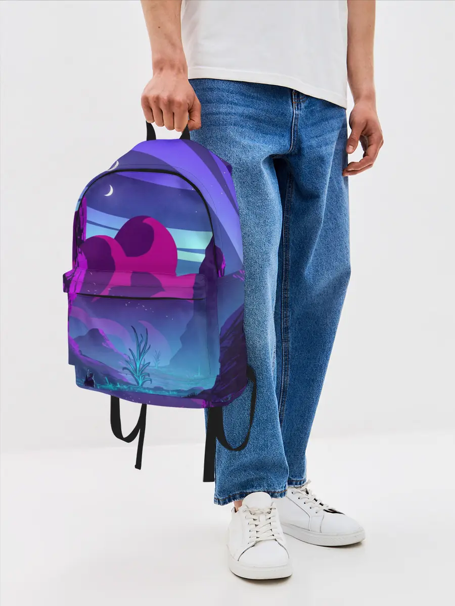 Рюкзак джинсовый / Фентези