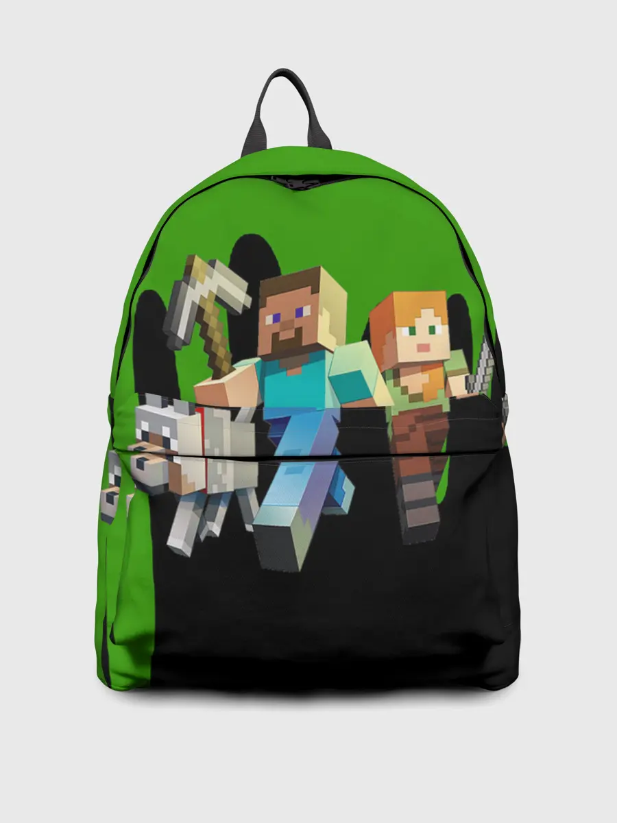 Рюкзак джинсовый / minecraft