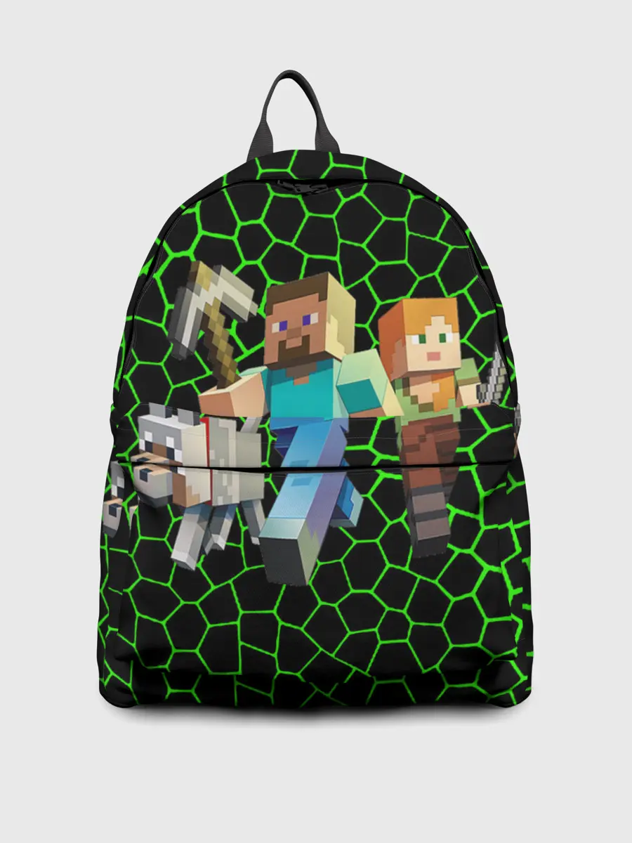 Рюкзак джинсовый / minecraft