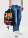 Рюкзак джинсовый / BARCELONA / БАРСЕЛОНА