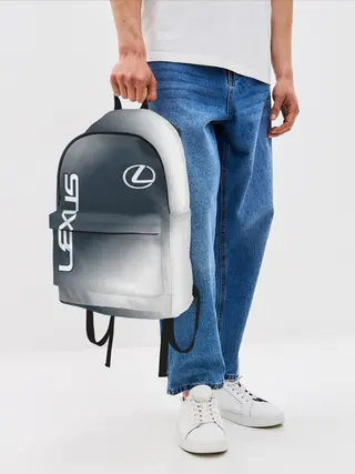 Рюкзак джинсовый / LEXUS / ЛЕКСУС