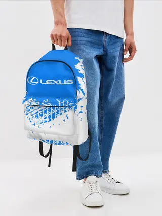 Рюкзак джинсовый / LEXUS / ЛЕКСУС