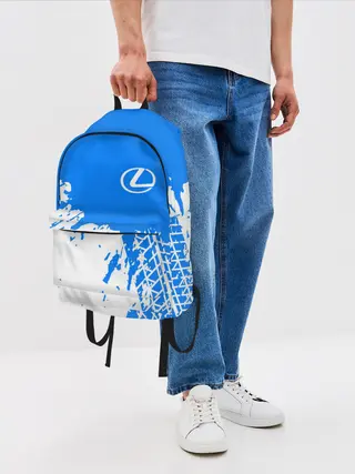 Рюкзак джинсовый / LEXUS / ЛЕКСУС