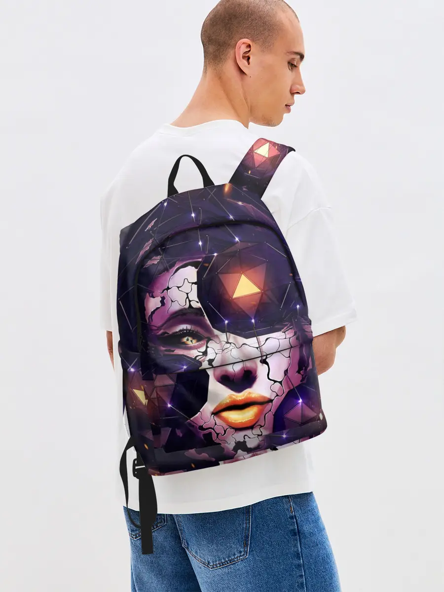 Рюкзак джинсовый / Лицо