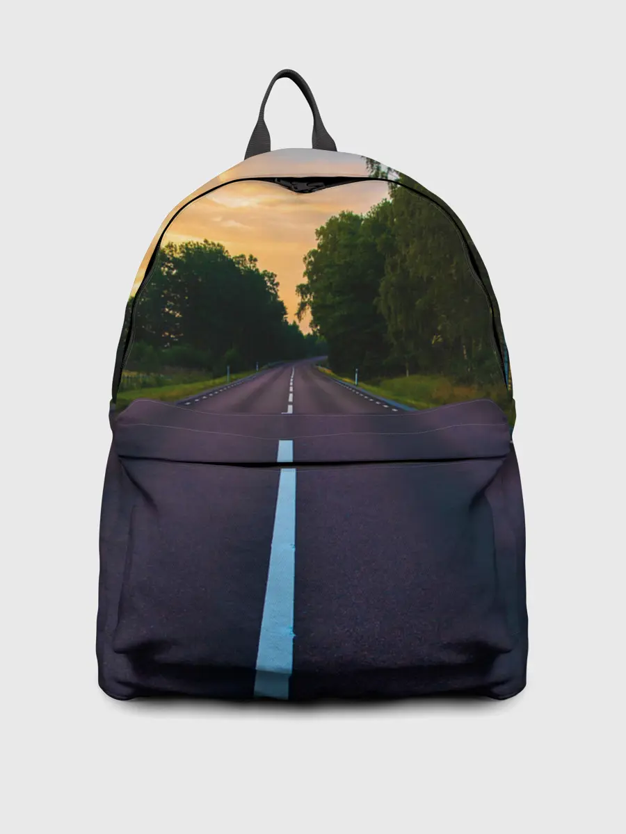 Рюкзак джинсовый / дорога