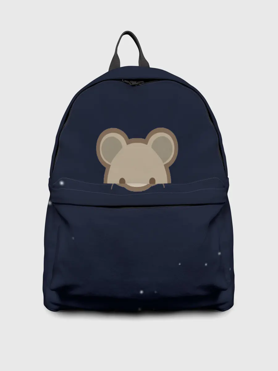 Рюкзак джинсовый / Ночная мышь