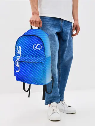 Рюкзак джинсовый / LEXUS / ЛЕКСУС