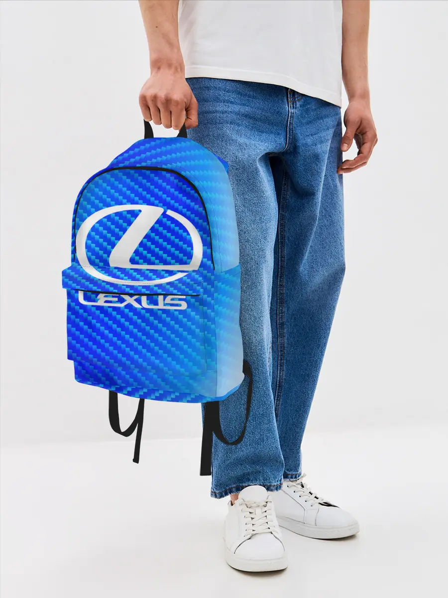 Рюкзак джинсовый / LEXUS / ЛЕКСУС