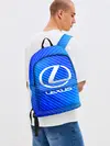 Рюкзак джинсовый / LEXUS / ЛЕКСУС