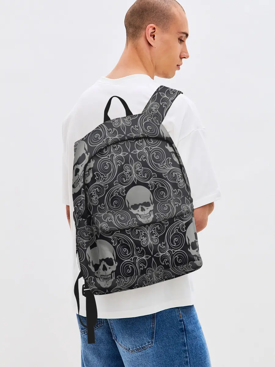 Рюкзак джинсовый / Skulls