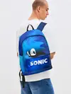 Рюкзак джинсовый / СОНИК / SONIC