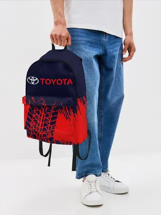 Рюкзак джинсовый / TOYOTA / ТОЙОТА
