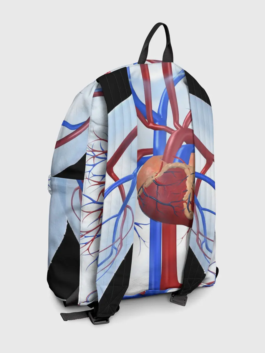 Рюкзак джинсовый / Сердце