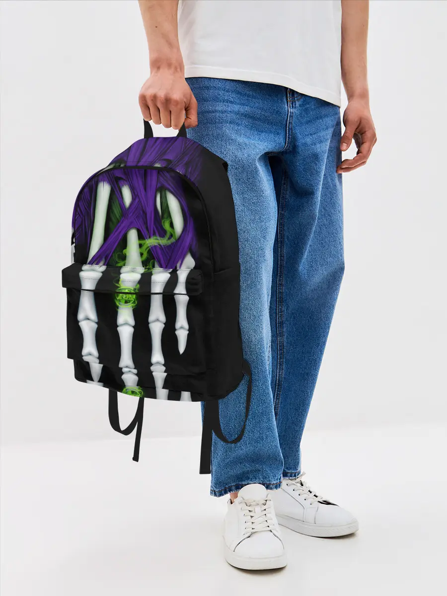 Рюкзак джинсовый / Нежить Чернокнижник