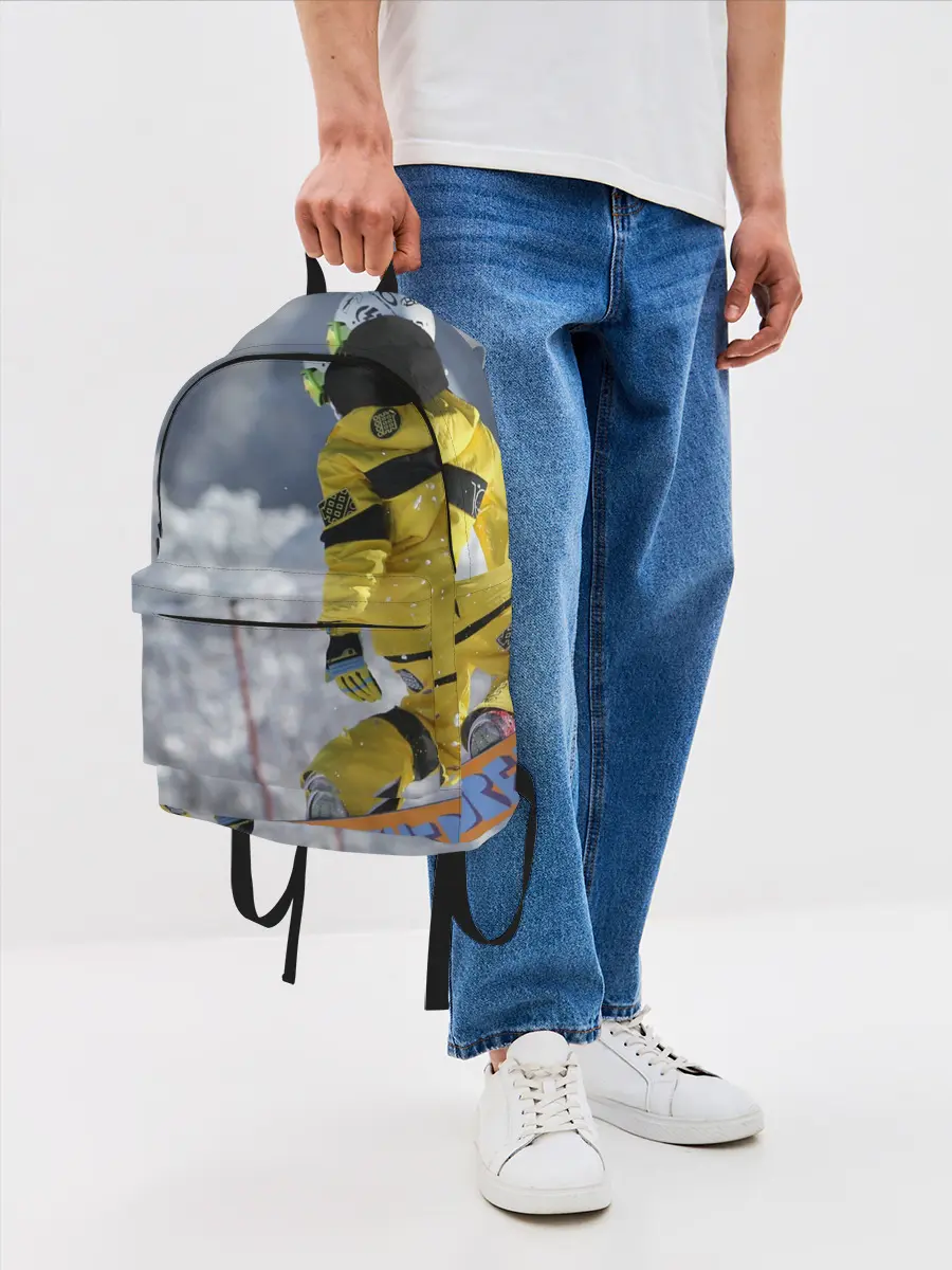 Рюкзак джинсовый / сноубордист