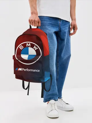 Рюкзак джинсовый / BMW / БМВ