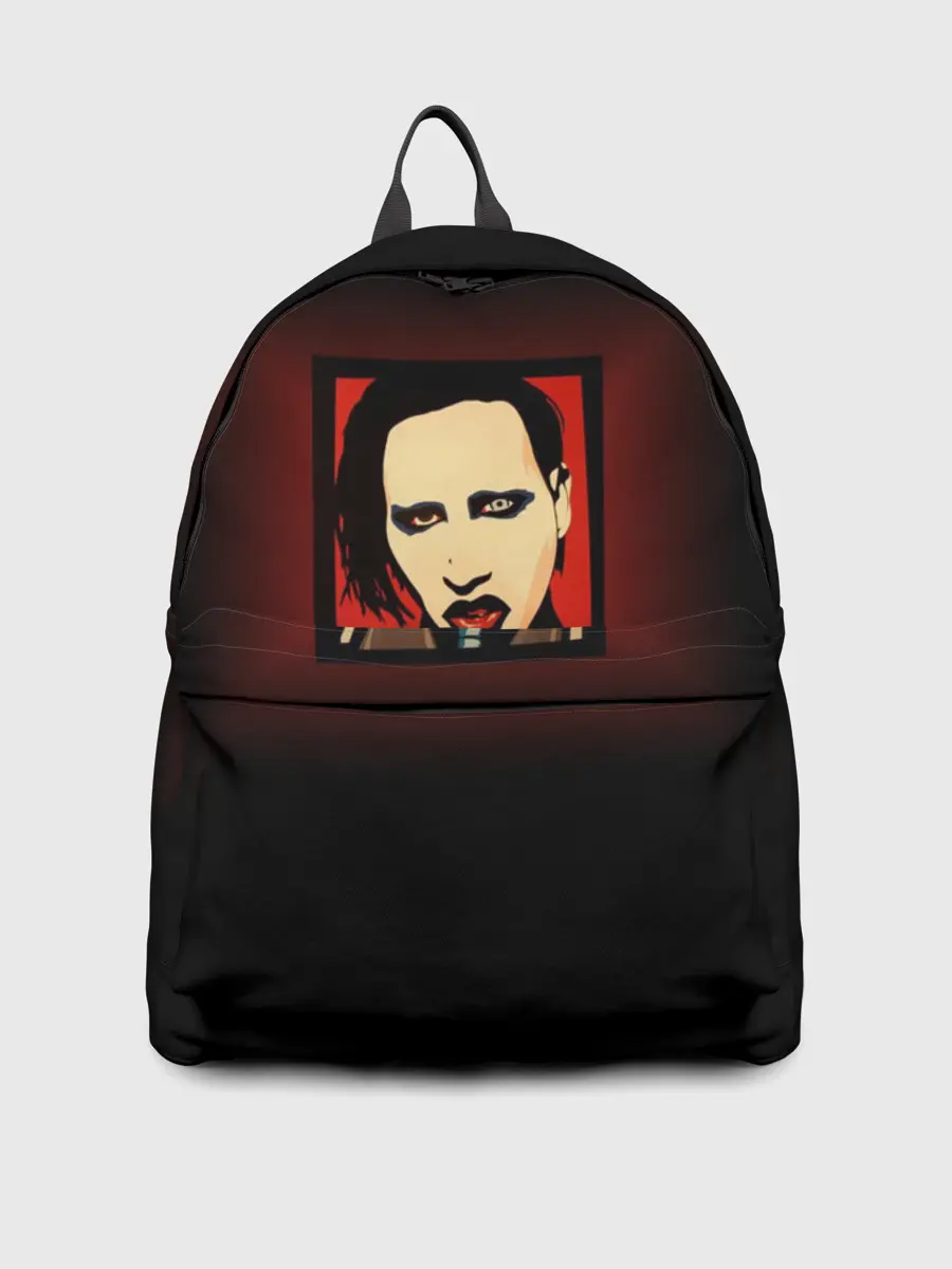 Рюкзак джинсовый / Marilyn Manson