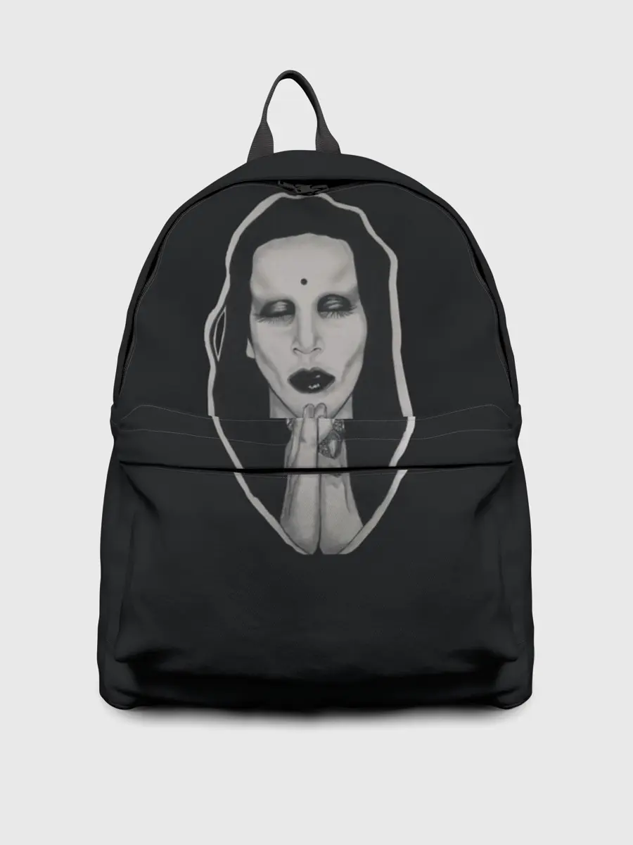 Рюкзак джинсовый / Marilyn Manson