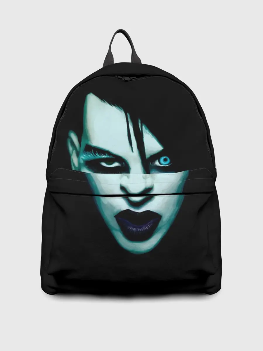 Рюкзак джинсовый / Marilyn Manson