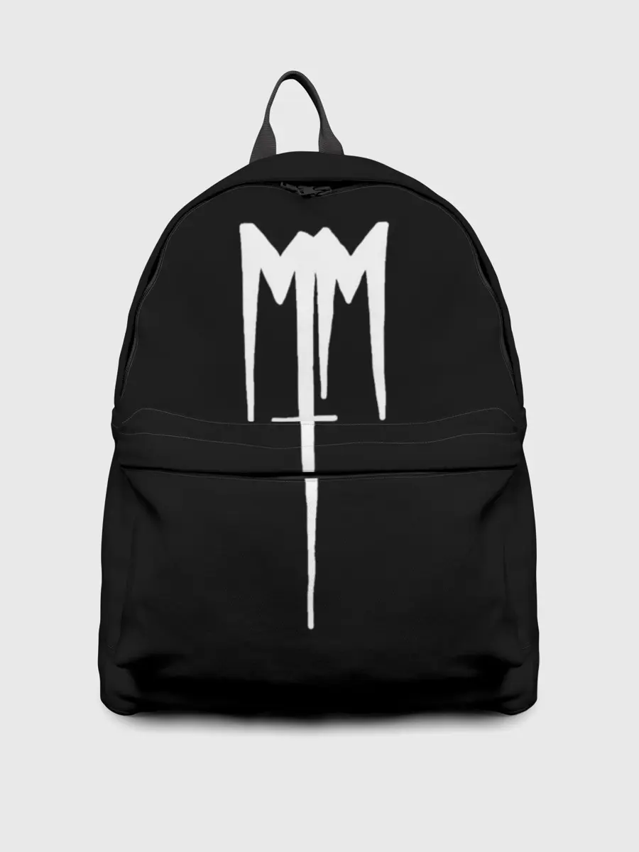 Рюкзак джинсовый / Marilyn Manson