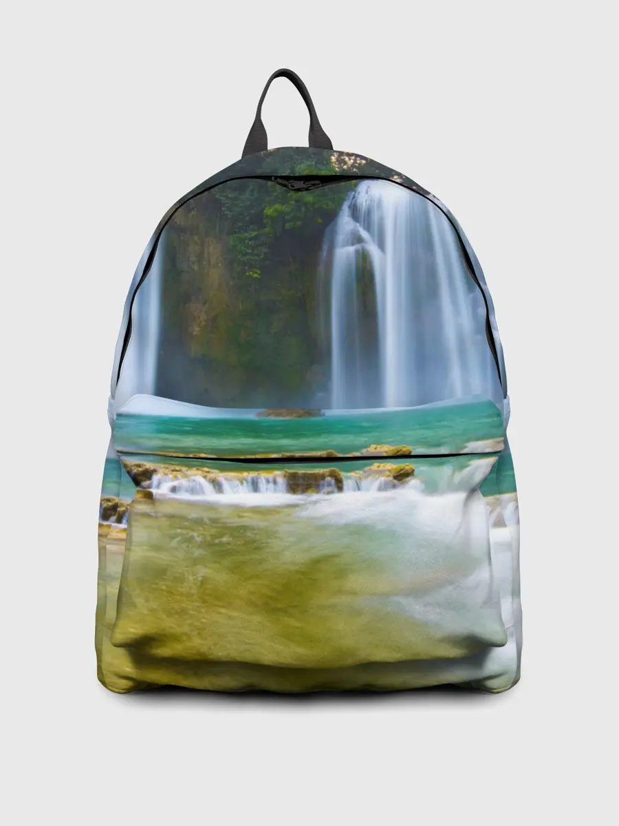 Рюкзак джинсовый / водопад