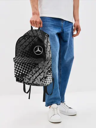 Рюкзак джинсовый / Mercedes-Benz