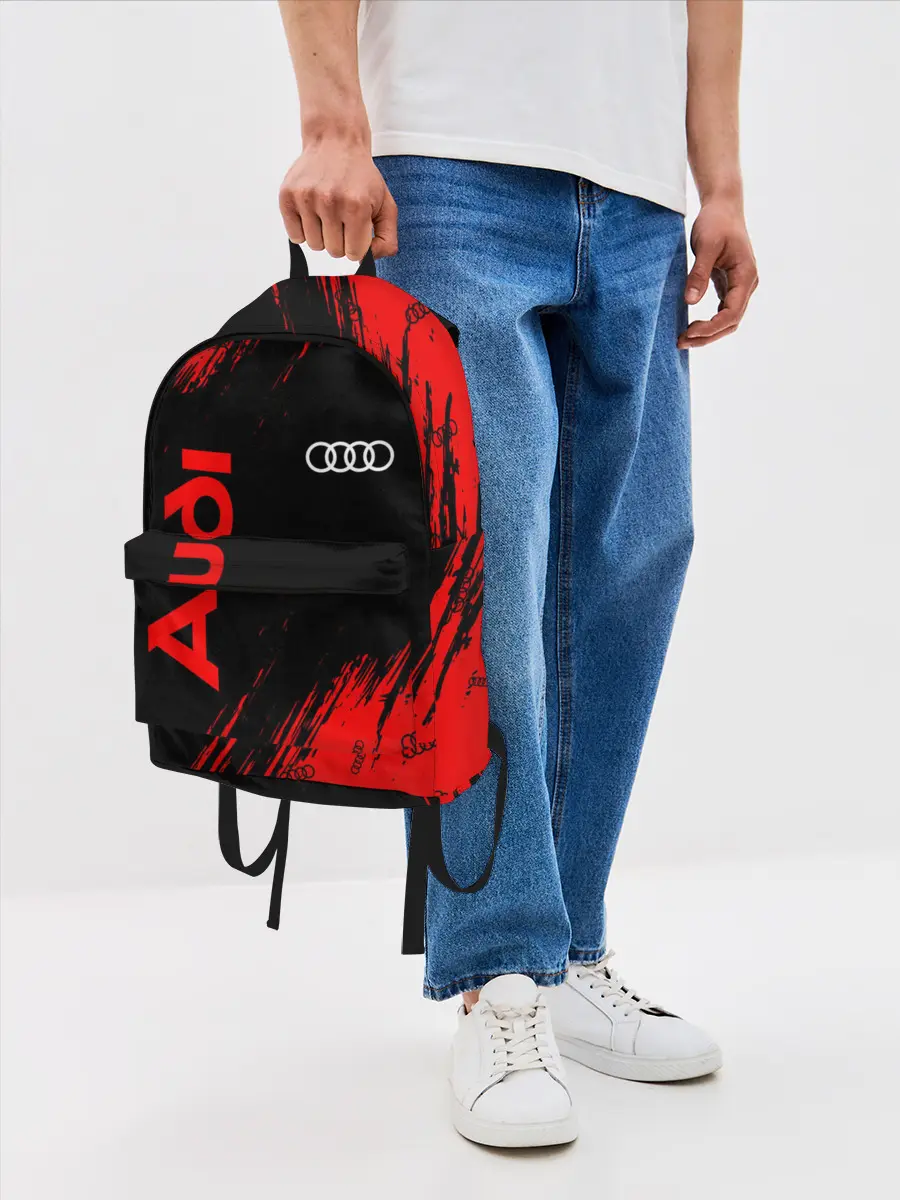 Рюкзак джинсовый / AUDI / АУДИ