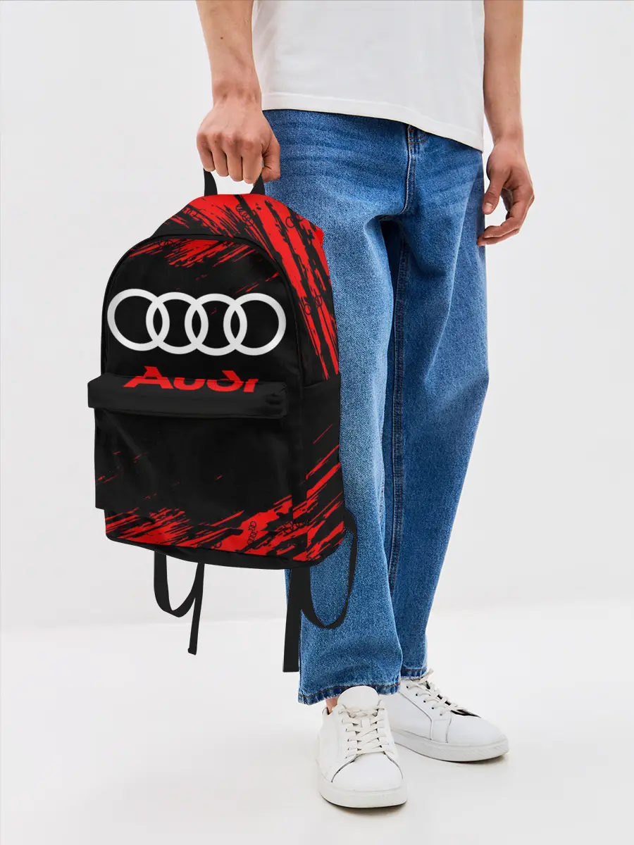 Рюкзак джинсовый / AUDI / АУДИ