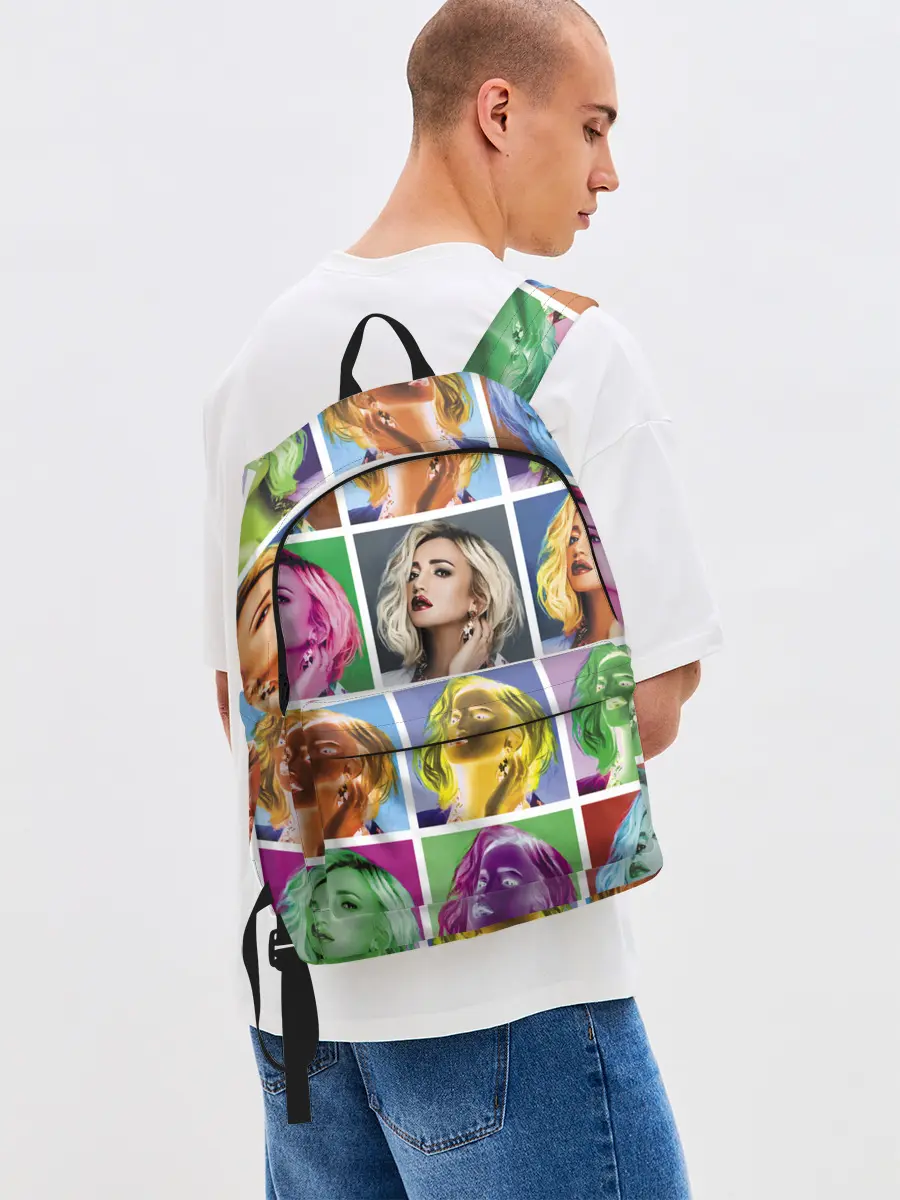 Рюкзак джинсовый / Buzova pop-art