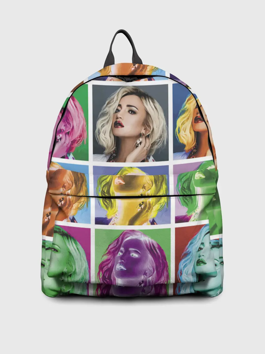 Рюкзак джинсовый / Buzova pop-art