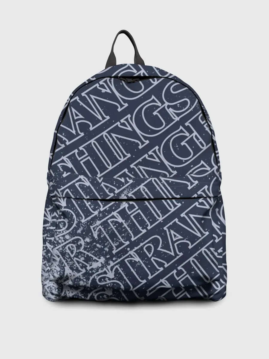 Рюкзак джинсовый / ОЧЕНЬ СТРАННЫЕ ДЕЛА / STRANGER