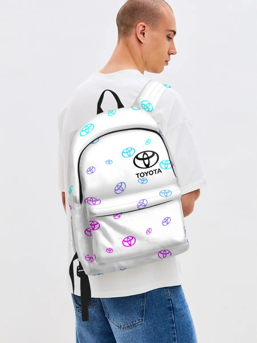 Рюкзак джинсовый / TOYOTA / ТОЙОТА