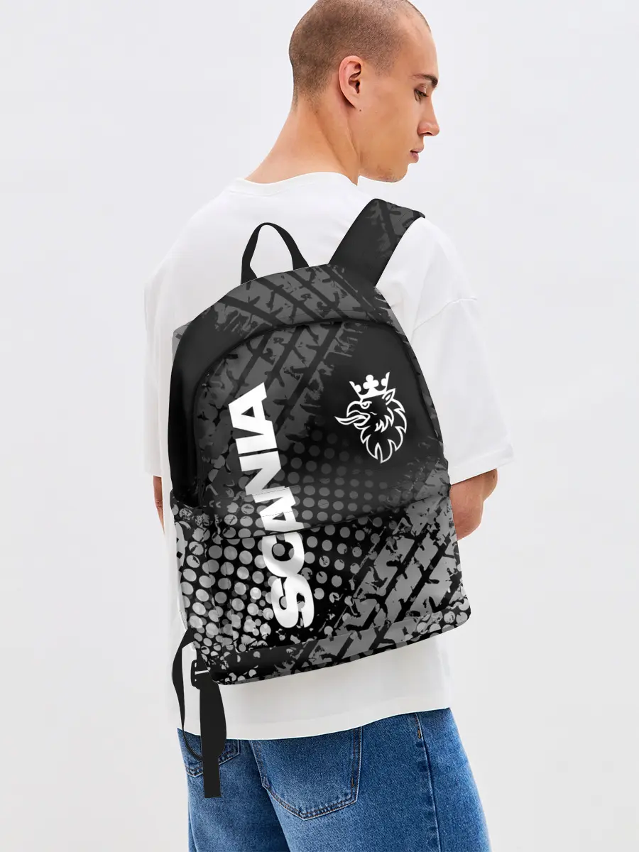 Рюкзак джинсовый / Scania